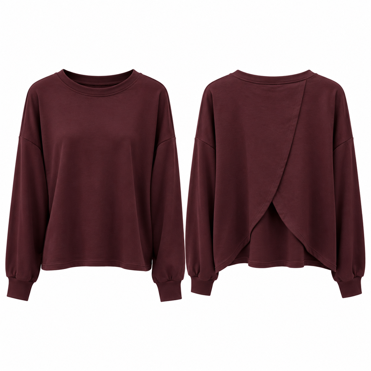 Sudadera abierta por detrás - Imagen 9