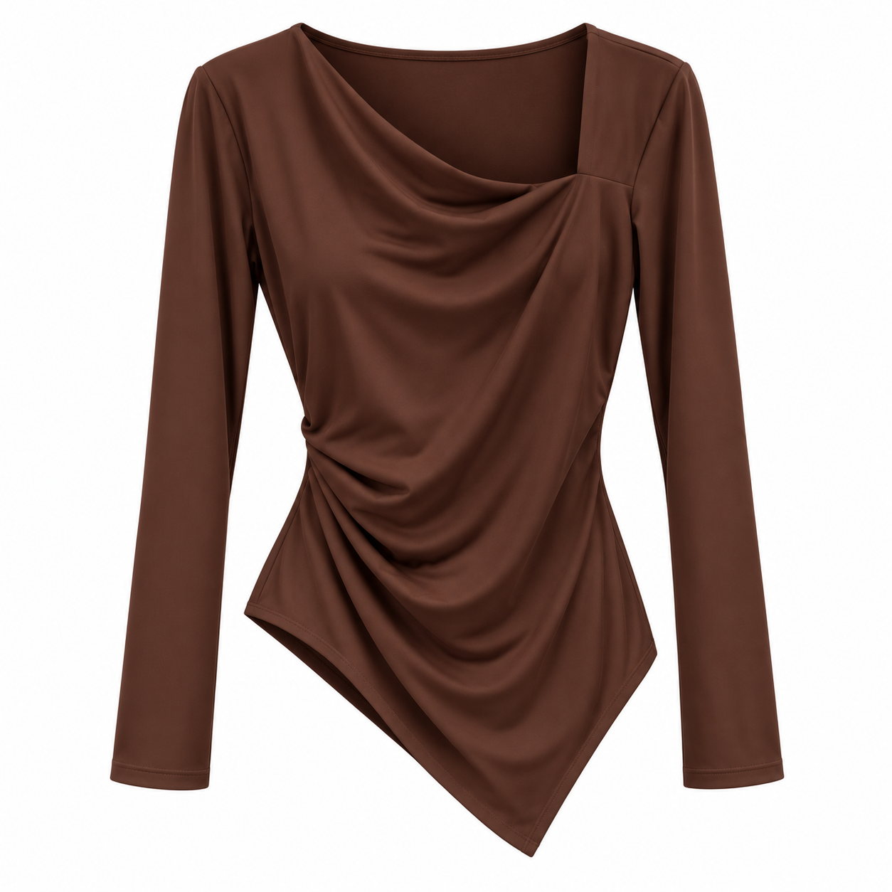 Camiseta asimétrica pico licra - Imagen 6