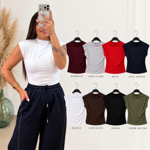 Camiseta cuello perkin