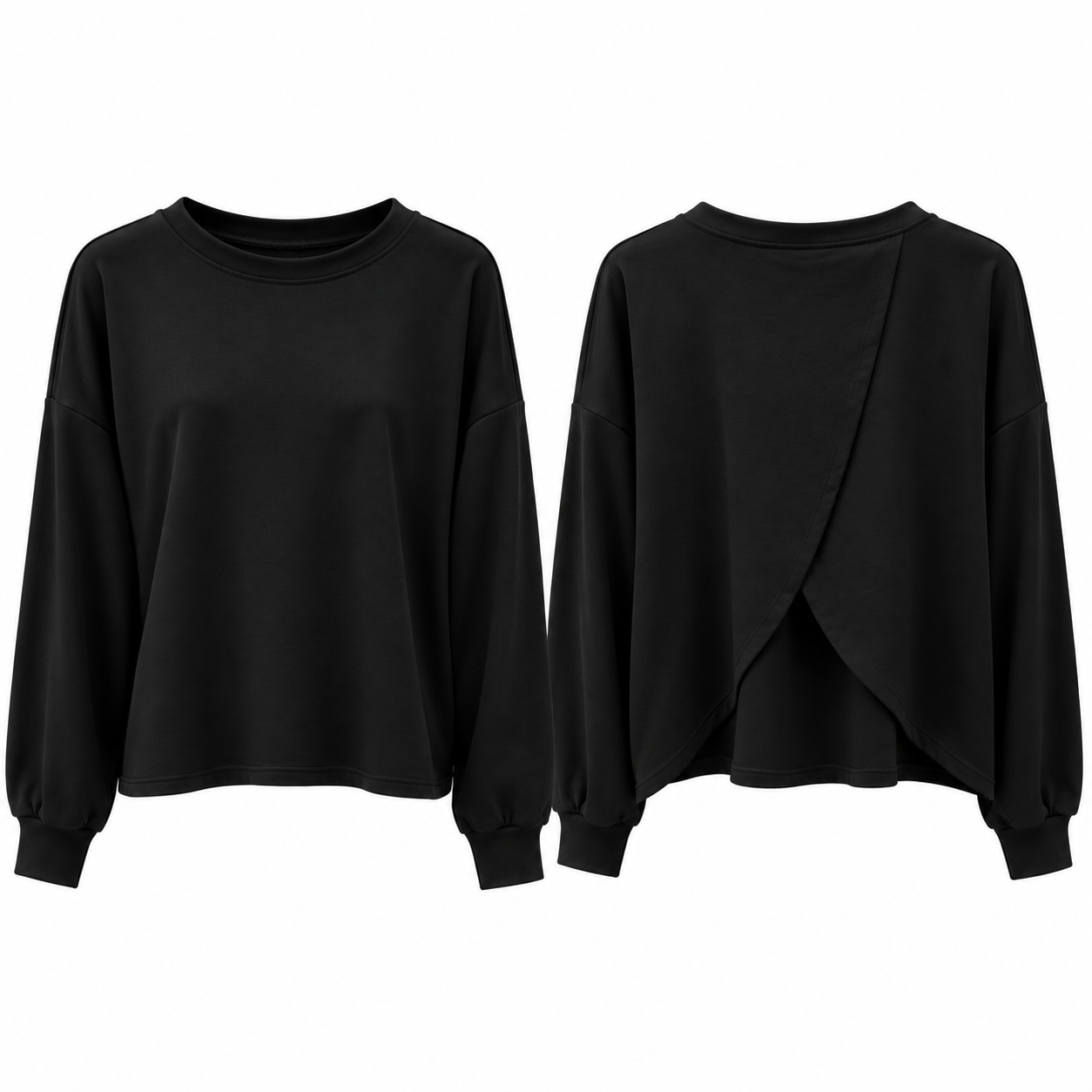 Sudadera abierta por detrás - Imagen 12