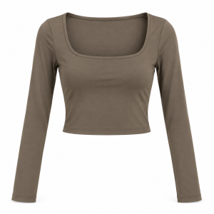 Top licra escote cuadrado - Imagen 4