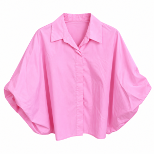 Alternative view of Camisa murciélago - Rosa