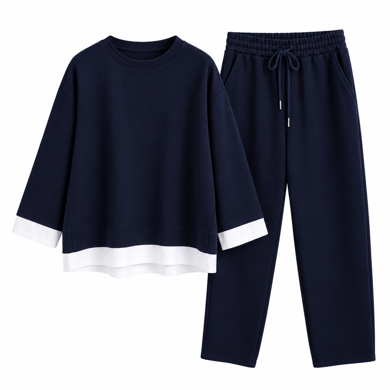 Conjunto efecto doble camiseta - Imagen 6