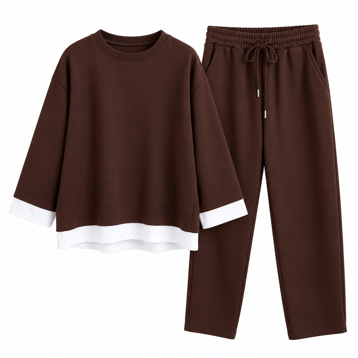 Conjunto efecto doble camiseta - Imagen 5