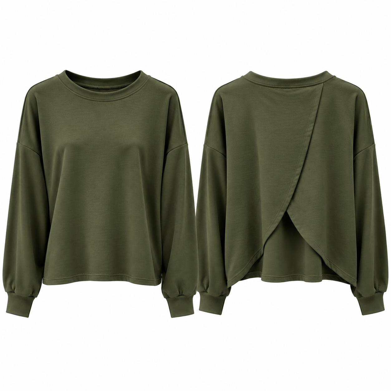 Sudadera abierta por detrás - Imagen 8