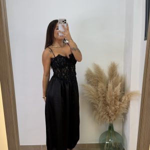 Pantalón puño raso - Negro - Imagen 6