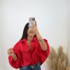 Camisa murciélago - Roja