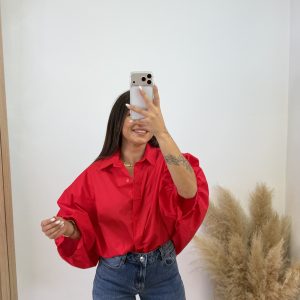 Camisa murciélago - Roja - Imagen 3
