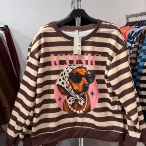 Sudadera iconic - Chocolate