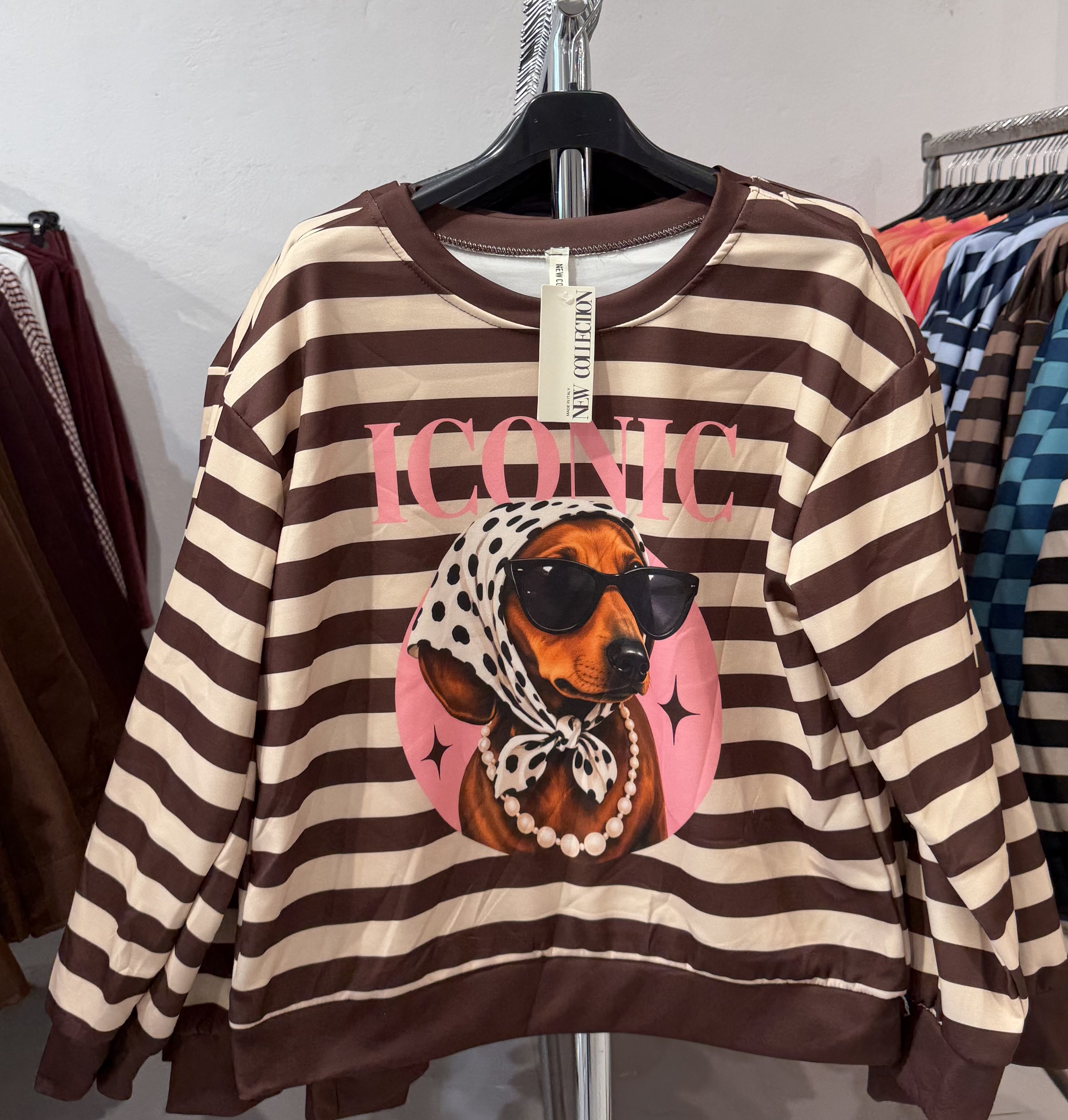 Sudadera iconic - Chocolate