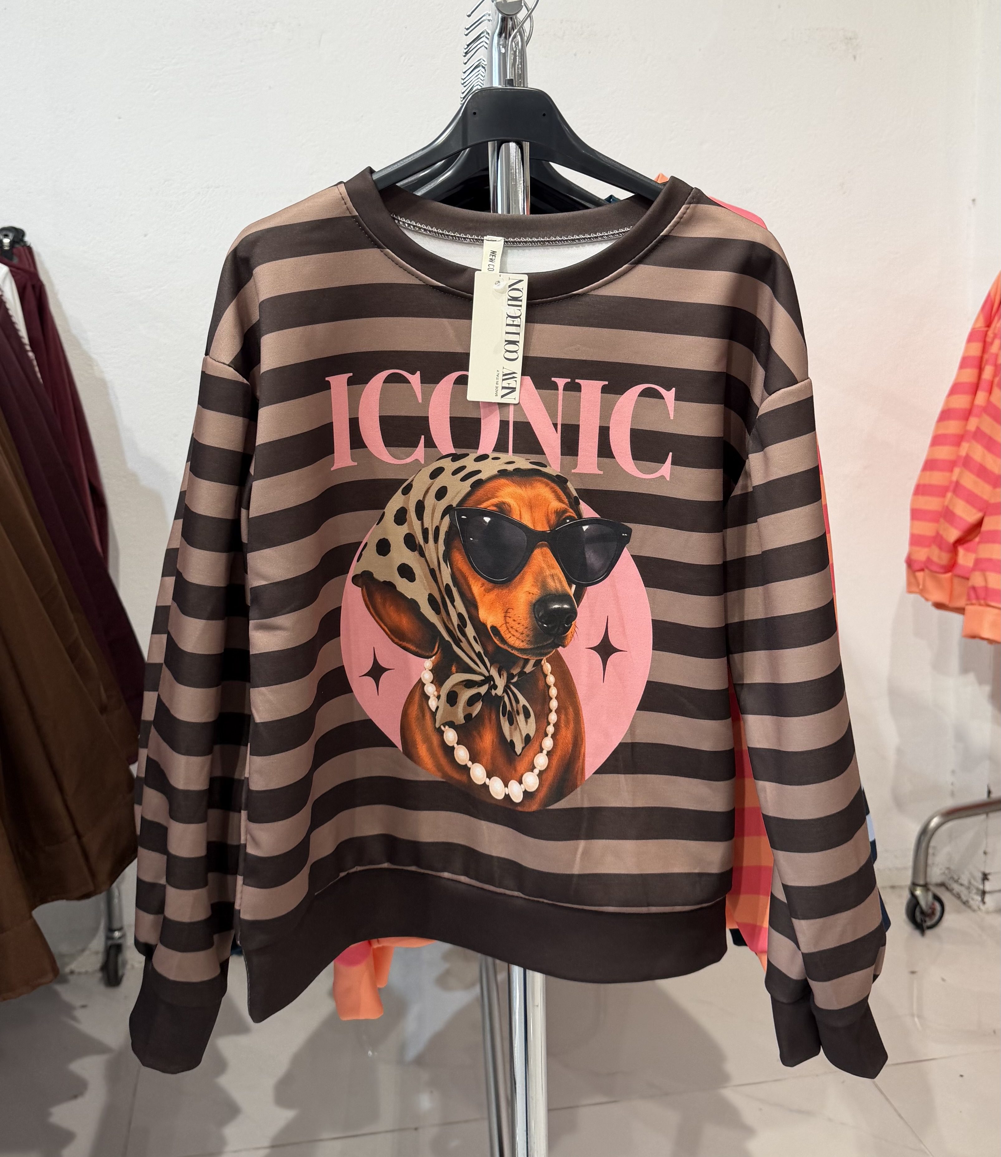 Sudadera iconic - Taupe
