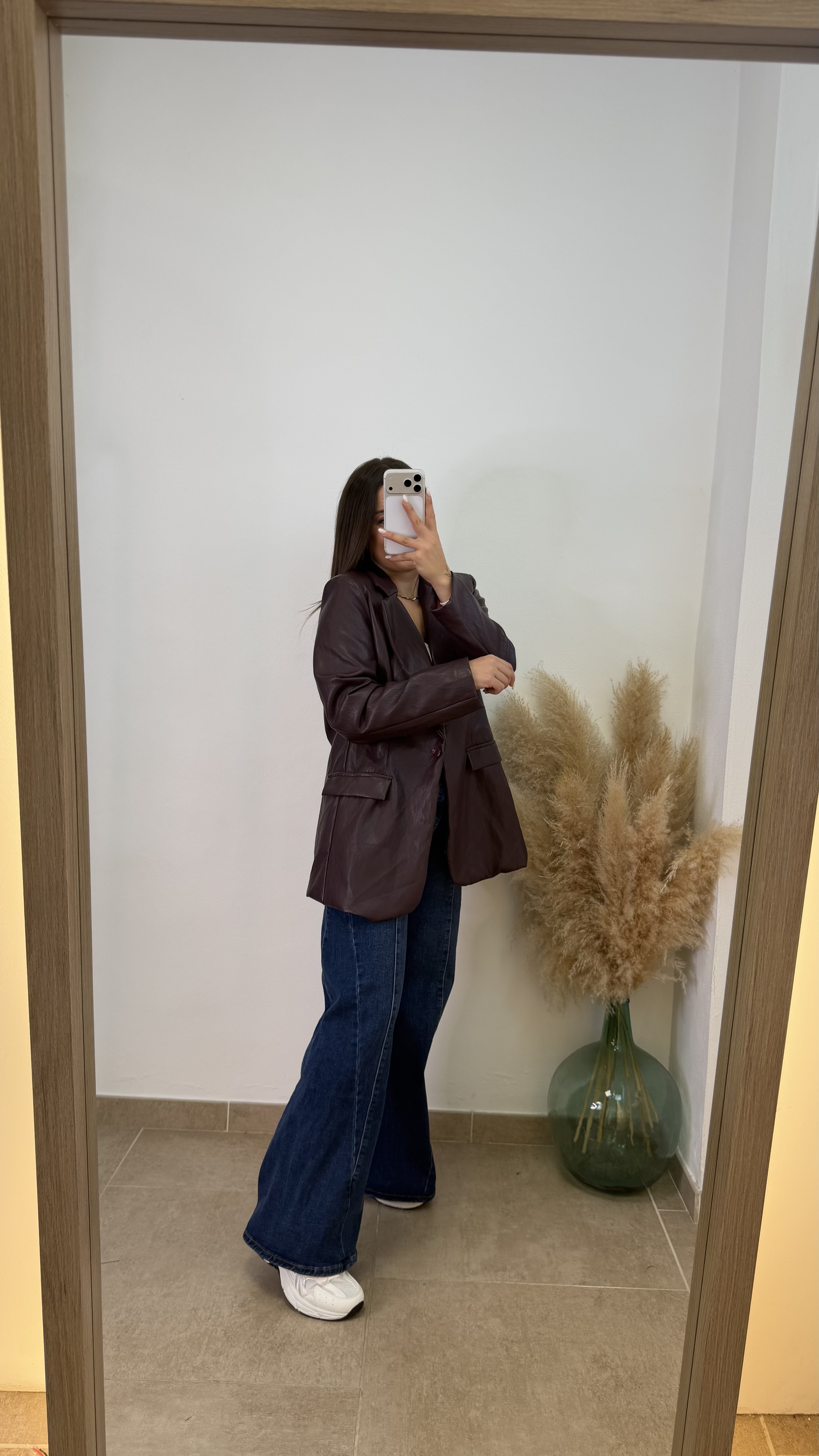 Blazer polipiel - Burdeos - Imagen 4