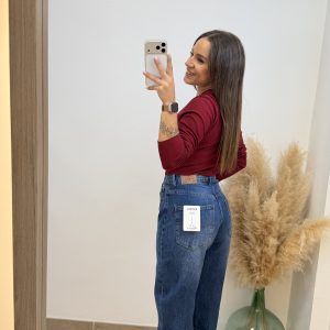 Pantalón vaquero barrel - Imagen 4