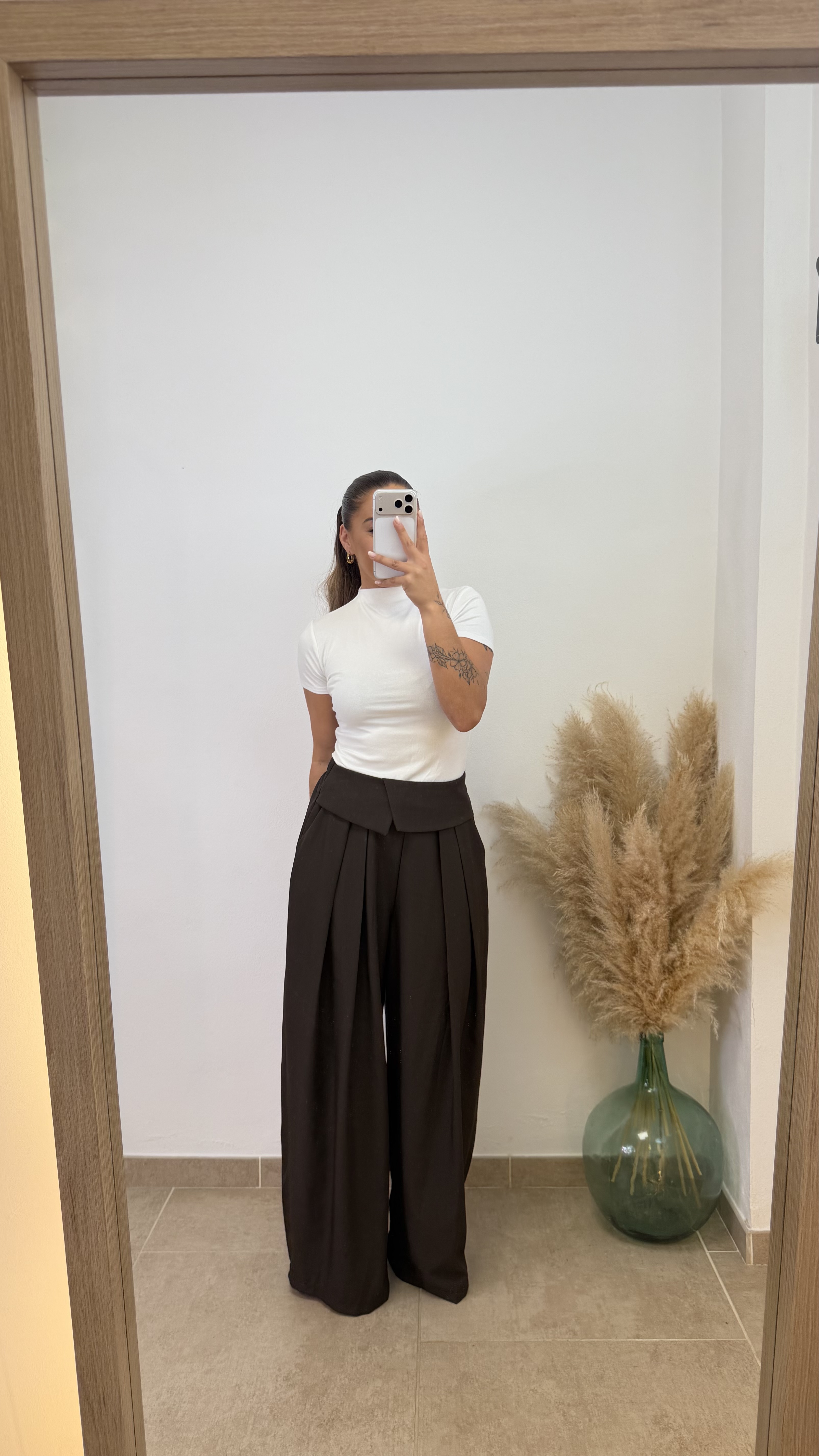 Pantalón solapa cintura - Imagen 2