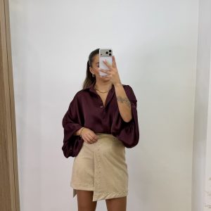 Camisa murciélago raso - Imagen 8