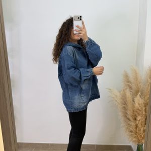 Sudadera vaquera I Azul I W010-1 - Imagen 7