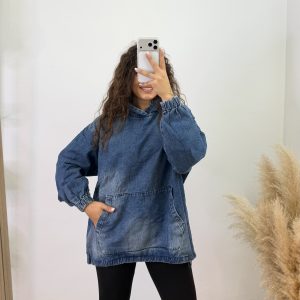 Sudadera vaquera I Azul I W010-1