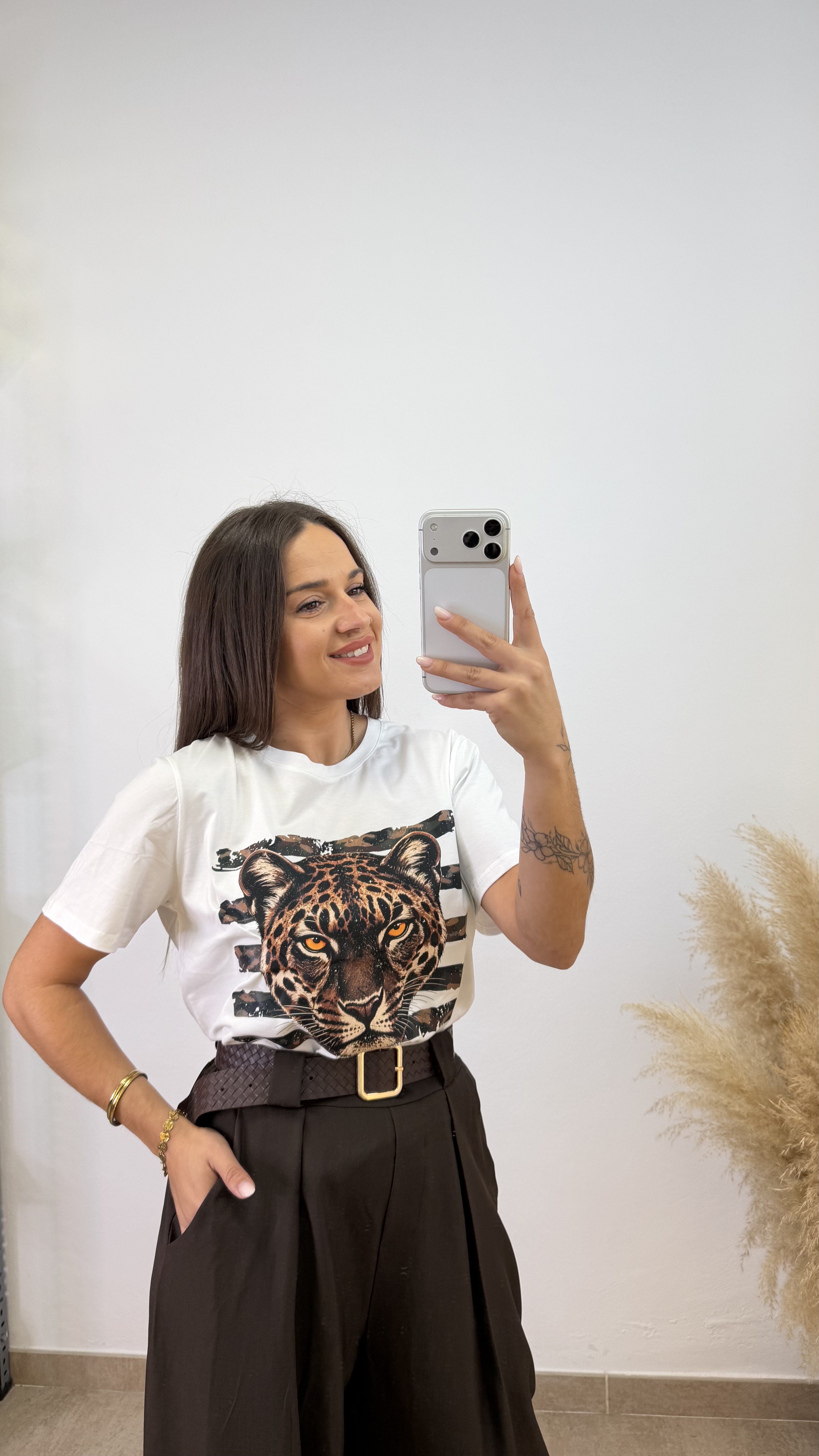 Camiseta estampada tigre - Imagen 2
