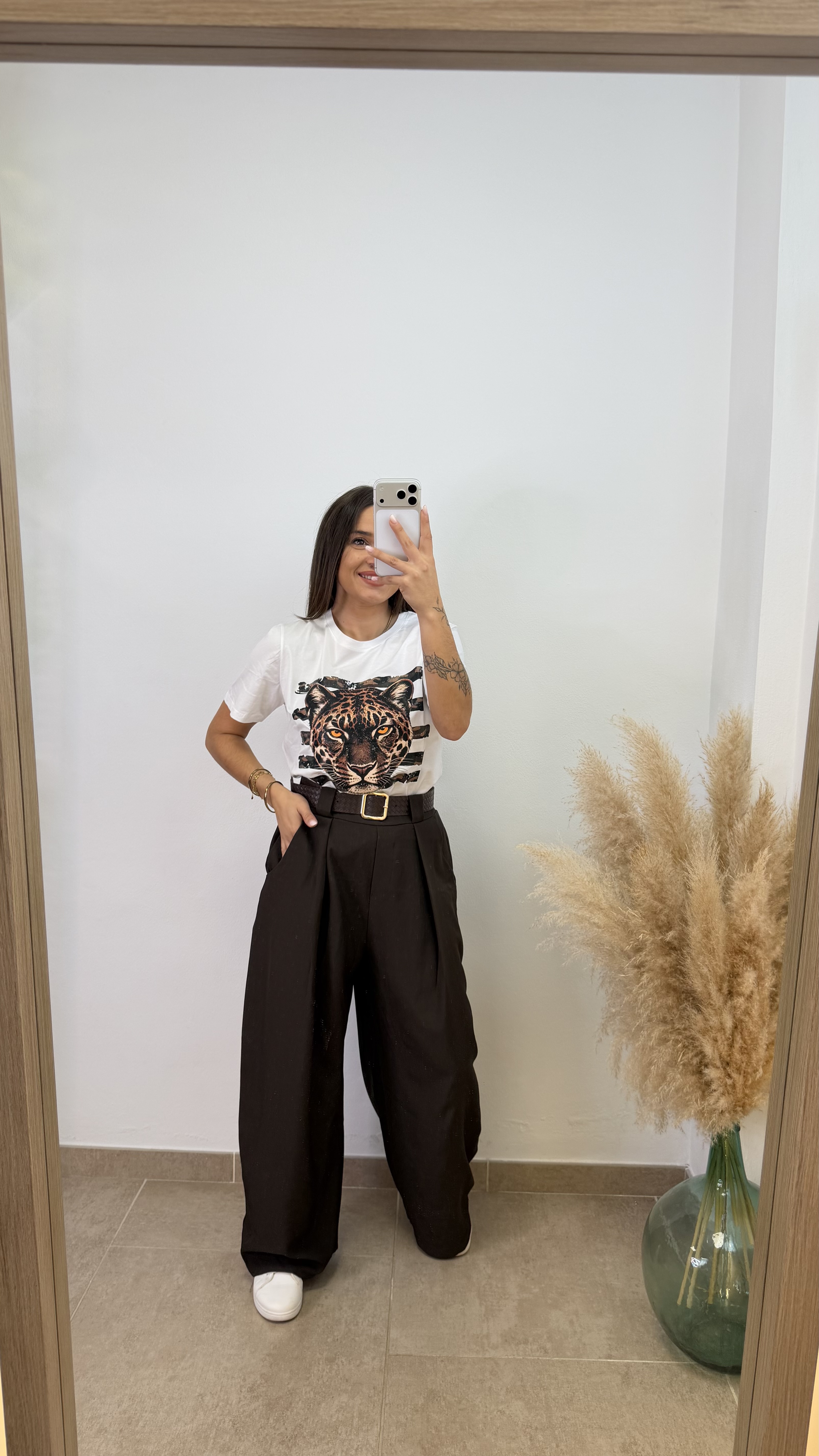 Camiseta estampada tigre - Imagen 3