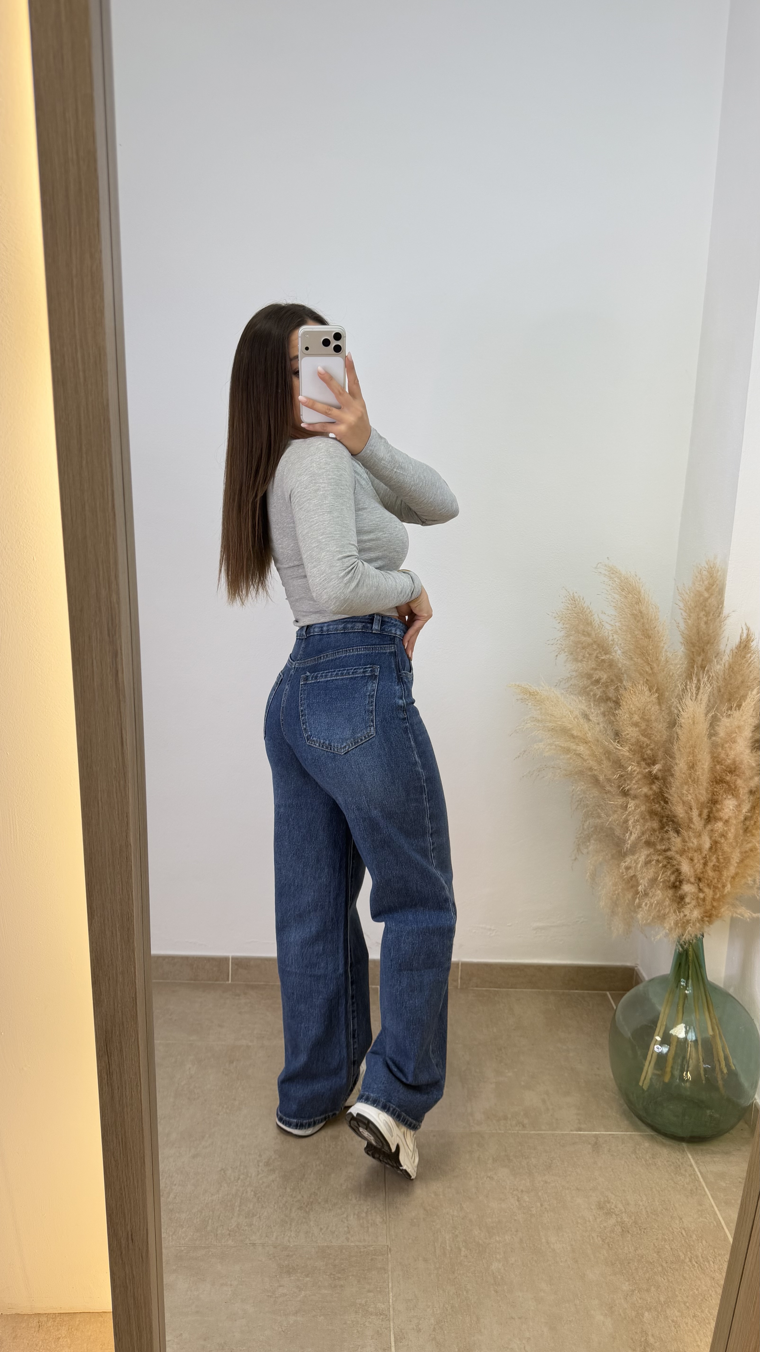 Pantalón vaquero Luna - Faja incorporada - Imagen 2