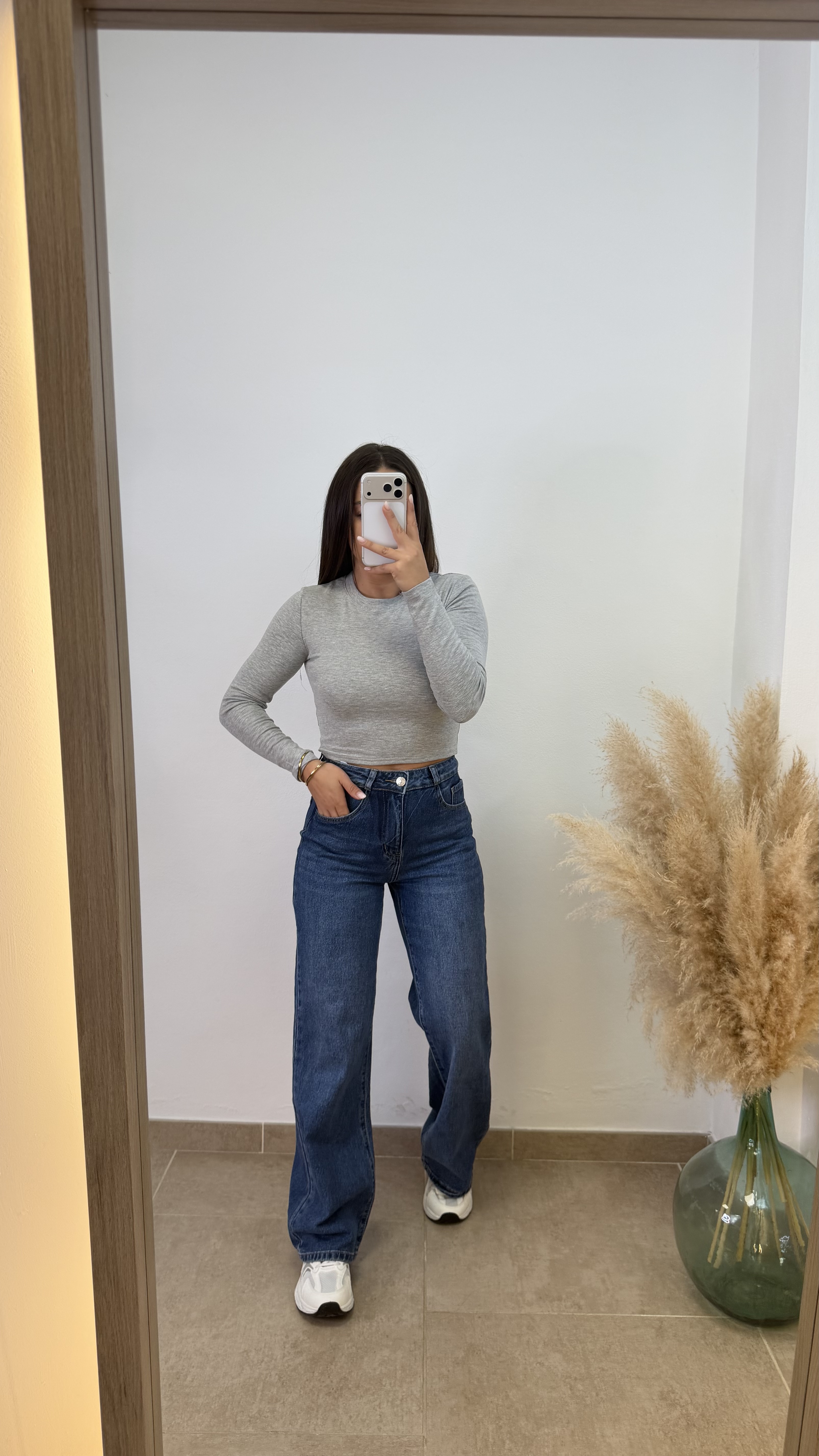 Pantalón vaquero Luna - Faja incorporada - Imagen 3