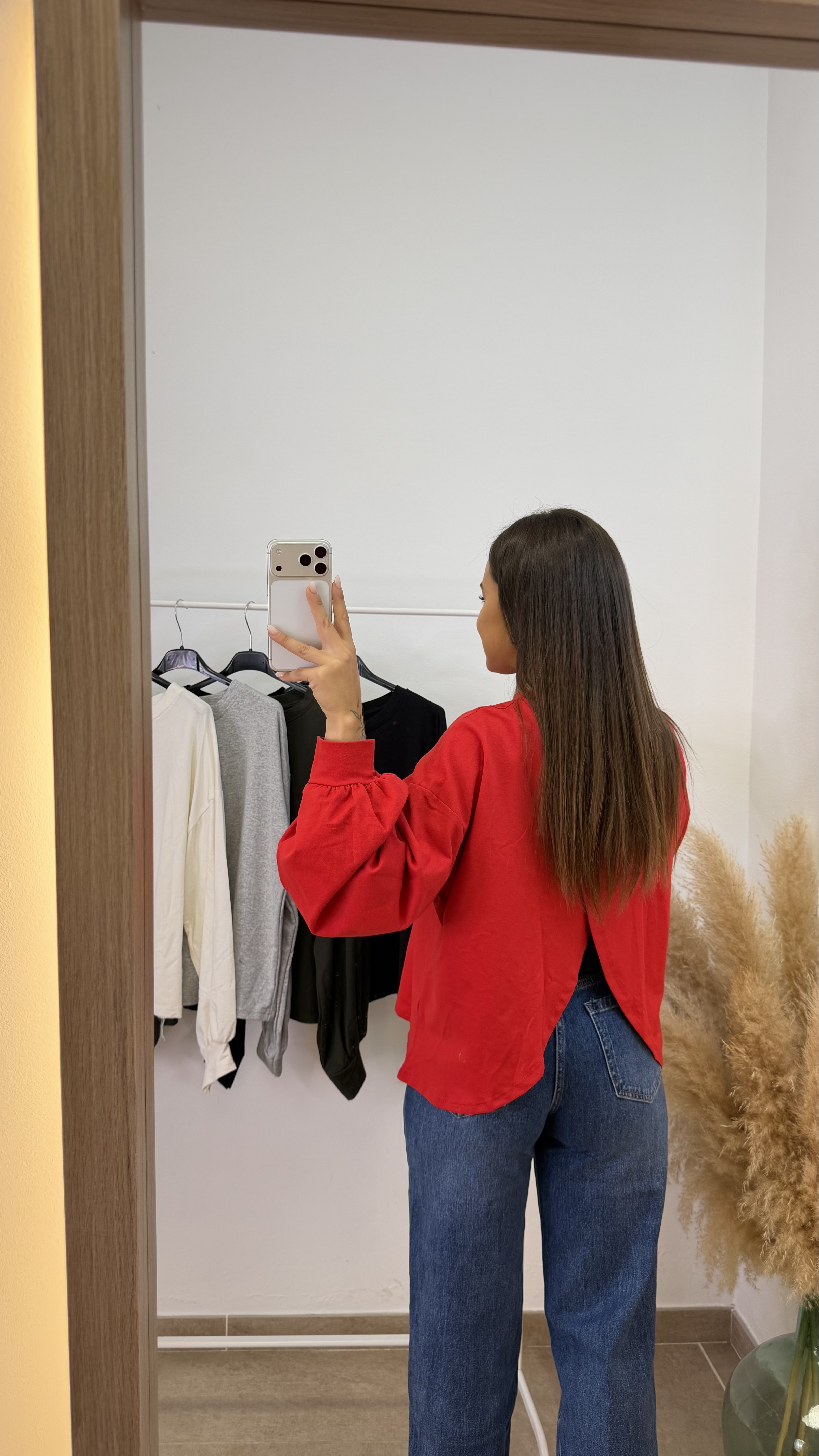 Sudadera abierta por detrás - Imagen 6