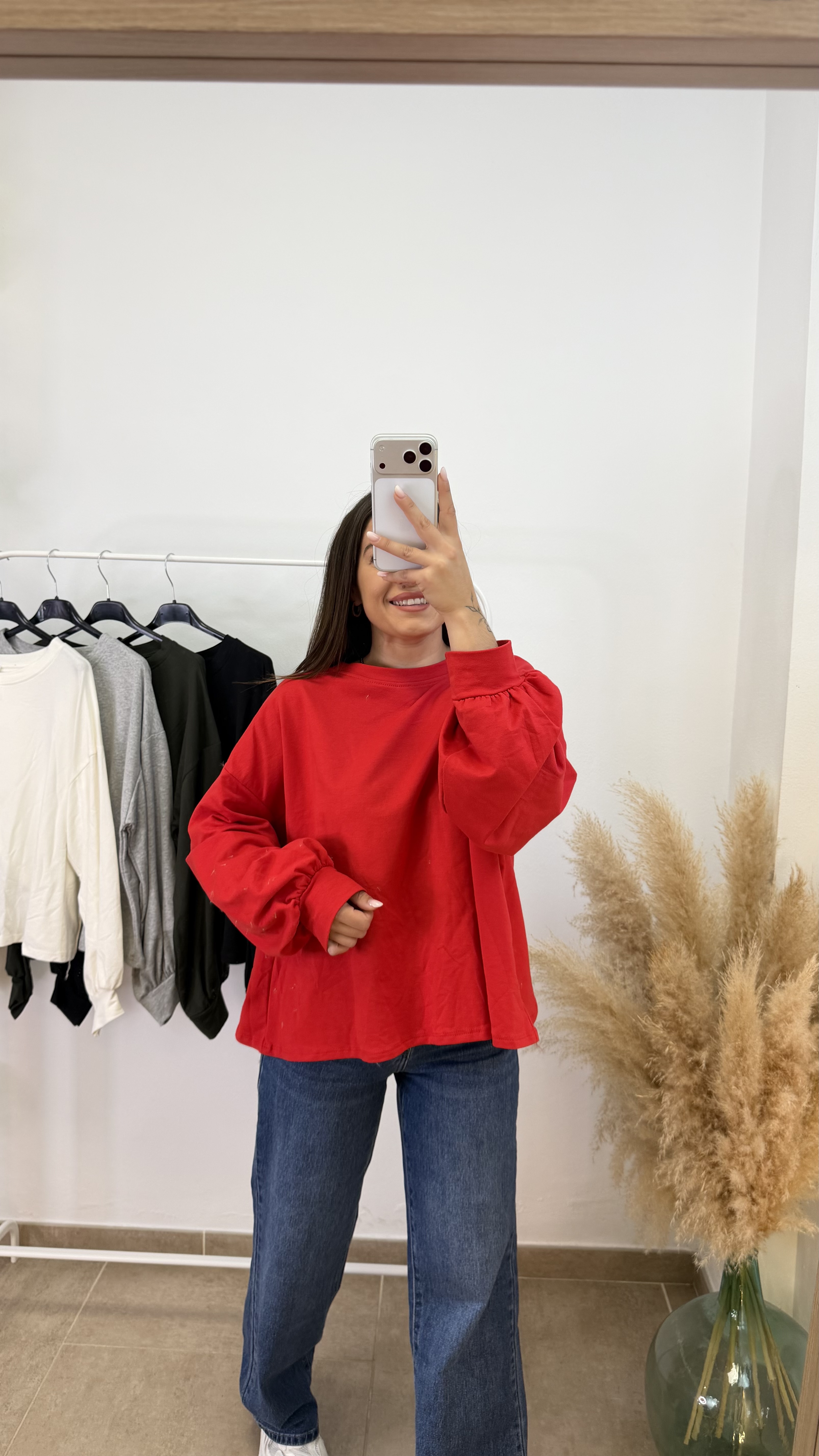 Sudadera abierta por detrás - Imagen 2