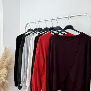 Sudadera abierta por detrás - Imagen 4
