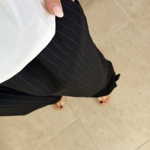 Pantalón globo lazo raya diplomática - Imagen 6