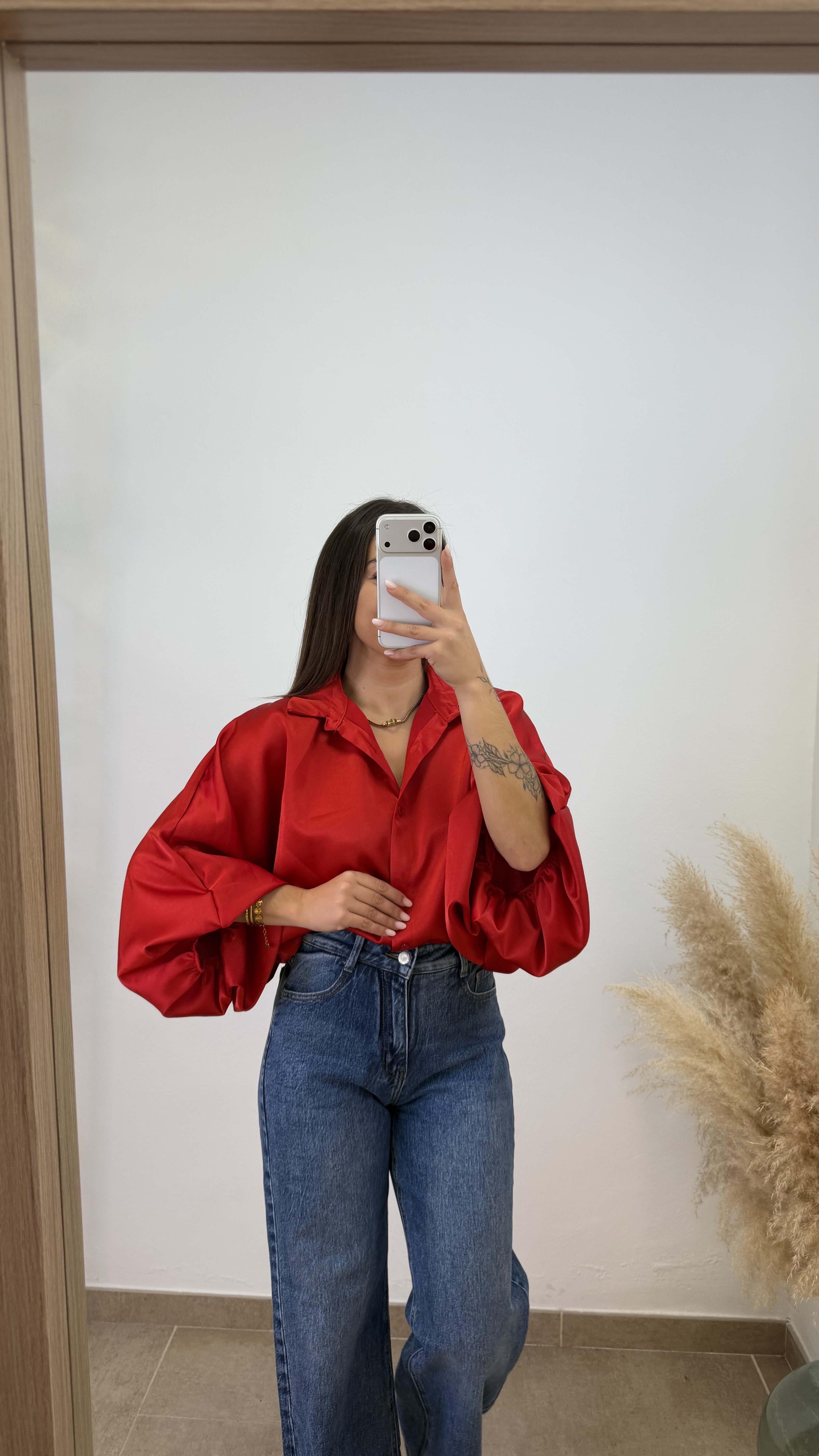 Camisa murciélago raso - Imagen 2