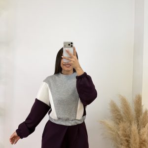 Alternative view of Sudadera tricolor