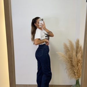 Pantalón vaquero puño natalia - Imagen 3