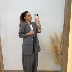 Blazer oversize I Gris - Imagen 4