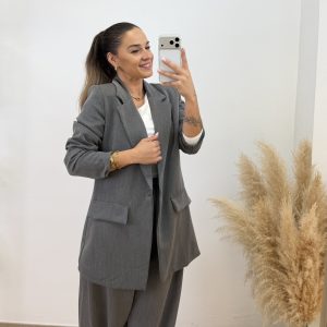 Blazer oversize I Gris