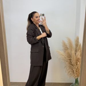 Blazer oversize I Chocolate - Imagen 6