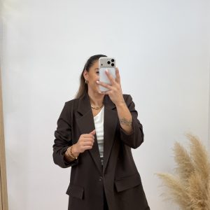 Blazer oversize I Chocolate - Imagen 7