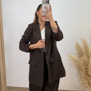 Blazer oversize I Chocolate